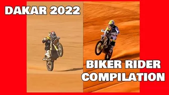 Dakar 2022: Biker Rider Compilation