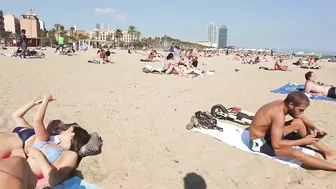 ???????? Barcelona - Spain · Short & Stunning Barceloneta Beach Walk ☀️????️