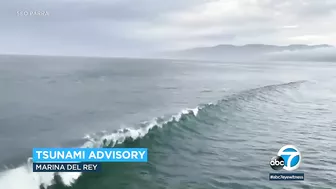 Tsunami advisory prompts closure of OC beaches after undersea volcano erupts in South Pacific I ABC7