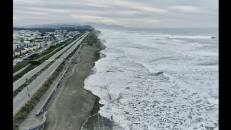 Tsunami Alert Temporarily Closed Ocean Beach 1-15-22