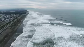 Tsunami Alert Temporarily Closed Ocean Beach 1-15-22