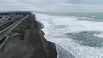 Tsunami Alert Temporarily Closed Ocean Beach 1-15-22