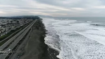 Tsunami Alert Temporarily Closed Ocean Beach 1-15-22