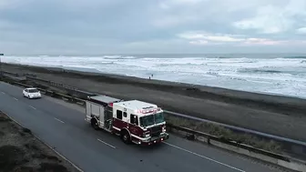 Tsunami Alert Temporarily Closed Ocean Beach 1-15-22