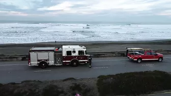 Tsunami Alert Temporarily Closed Ocean Beach 1-15-22