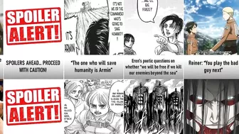 Small Details you Missed in Attack on Titan I Anime Senpai Comparisons