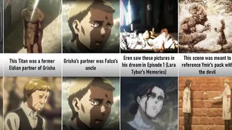 Small Details you Missed in Attack on Titan I Anime Senpai Comparisons