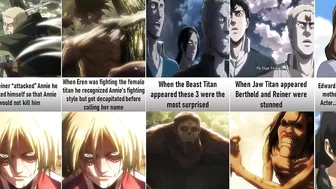 Small Details you Missed in Attack on Titan I Anime Senpai Comparisons