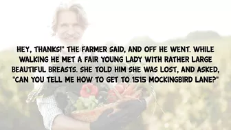 Funny Joke - When A Farmer Meets A Woman On The Street This Happens