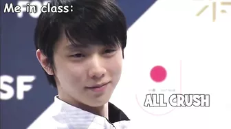 Yuzuru Hanyu is getting kinda chaotic (Funny moments)