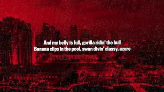 The Game & Kanye West - Eazy (Lyrics Video)