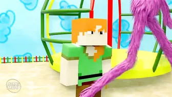 HUGGY WUGGY VS BALDI VS MINECRAFT - SQUID GAME ANIMATION! #8