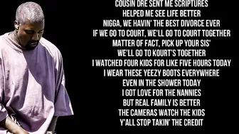 The Game & Kanye West - EAZY (Lyrics)