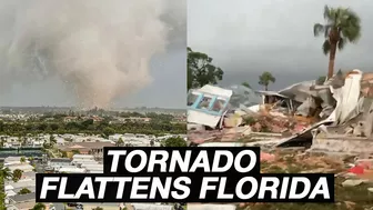 Tornado FLATTENS Fort Myers, Florida