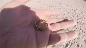 TSUNAMI FROM TONGA REACHS CALIFORNIA WHILE METAL DETECTING AT THE BEACH