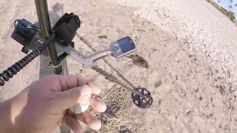 TSUNAMI FROM TONGA REACHS CALIFORNIA WHILE METAL DETECTING AT THE BEACH