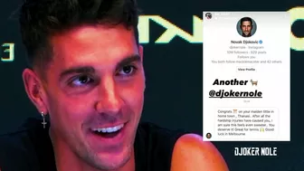 Thanasi Kokkinakis "Djokovic Texted me on Instagram..." - 2022 (HD)