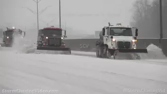 Winter Storm Travel Nightmare, Charlotte, NC - 1/16/2022