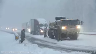 Winter Storm Travel Nightmare, Charlotte, NC - 1/16/2022