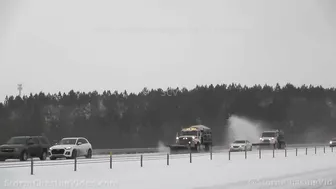 Winter Storm Travel Nightmare, Charlotte, NC - 1/16/2022