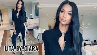 Ciara models Lita and opens gifts from Candace Parker and Jennifer Aniston