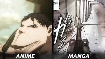 Manga VS Anime - Attack On Titan Season 4 Part 2 Episode 2