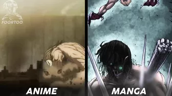 Manga VS Anime - Attack On Titan Season 4 Part 2 Episode 2