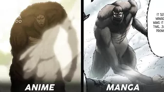 Manga VS Anime - Attack On Titan Season 4 Part 2 Episode 2