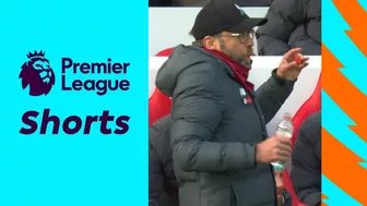 FUNNY Klopp reaction as Van Dijk nearly scores OWN GOAL #Shorts