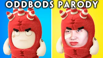 ODDBODS CHARACTERS IN REAL LIFE! - ODDBODS FUNNY ANIMATED PARODY | Hilarious Cartoon