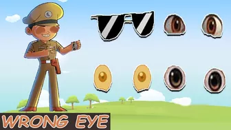 Play Little Singham Puzzle | Wrong Eye Latest Cartoon Video | Celebrity Trendbiz