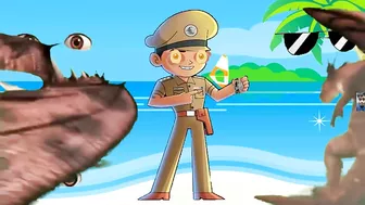 Play Little Singham Puzzle | Wrong Eye Latest Cartoon Video | Celebrity Trendbiz