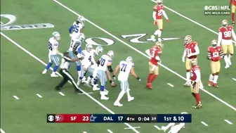 Breaking down the CHAOS at the end of the Dallas Cowboys Vs San Francisco 49ers game