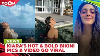 Kiara Advani's HOT & BOLD pics & video in white bikini from her Maldives vacay raise the temperature