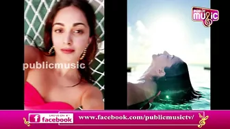 Kiara Advani Glistens In White Bikini In Maldives Video | Public Music