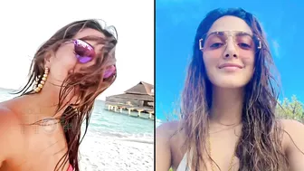 Oh So HOT! Kiara Advani's Poses In A Bikini | Did BF Sidharth Malhotra Clicked The Pics?