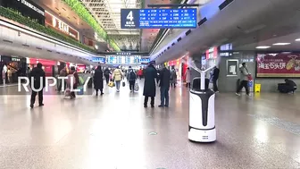 China: Beijing train stations filled with passengers amid Spring Festival travel rush