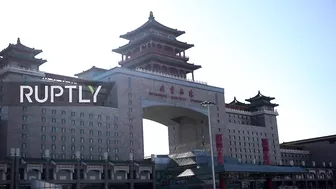 China: Beijing train stations filled with passengers amid Spring Festival travel rush