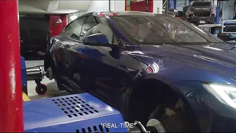 Does the Tesla Model S Plaid really produce 1020HP? WORLD'S FIRST HUB DYNO TEST