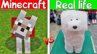 Funny Realistic Minecraft | Minecraft VS Real Life | Too Realistic