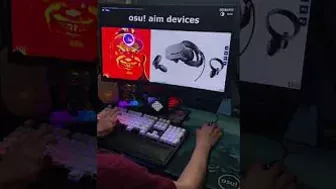 Osu! aim devices #mrincrediblememe #meme #osu #osugame