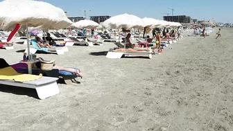 Plaja Roma Beach 4K Video  Sun Summer Party Fun Mamaia Beach Bikini Beach.