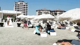 Plaja Roma Beach 4K Video  Sun Summer Party Fun Mamaia Beach Bikini Beach.