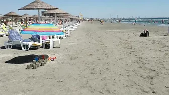 Plaja Roma Beach 4K Video  Sun Summer Party Fun Mamaia Beach Bikini Beach.