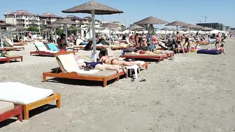 Plaja Roma Beach 4K Video  Sun Summer Party Fun Mamaia Beach Bikini Beach.