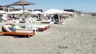 Plaja Roma Beach 4K Video  Sun Summer Party Fun Mamaia Beach Bikini Beach.