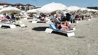 Plaja Roma Beach 4K Video  Sun Summer Party Fun Mamaia Beach Bikini Beach.