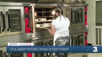 Virginia Beach bakery on Man v. Food