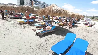 2021 Plaja Marina Beach 4K VIDEO  Sun Summer Party Fun Mamaia Bikini Beach.