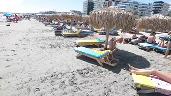 2021 Plaja Marina Beach 4K VIDEO  Sun Summer Party Fun Mamaia Bikini Beach.